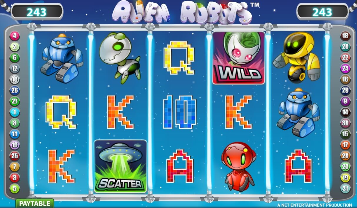 Alien Robots Slot Teaser