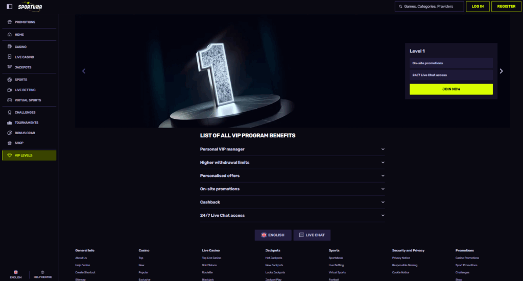 VIP Program Benefits